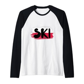 CKI SKI Polish Surname Ending Raglan Baseball Tee