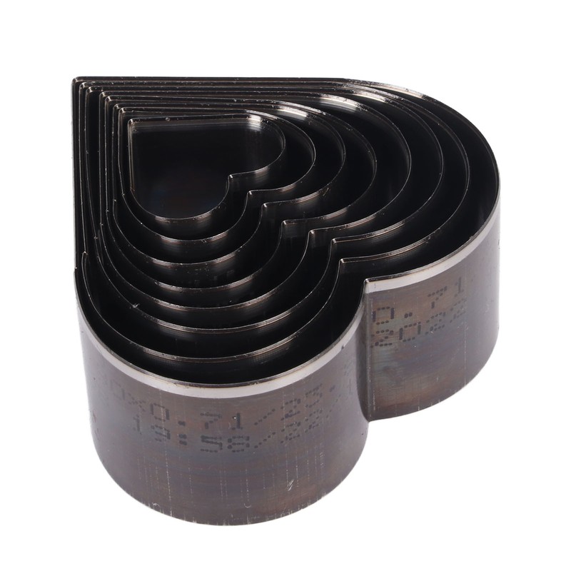 8pcs Leather Die Cutter Hollow Punching Tool High Carbon Steel