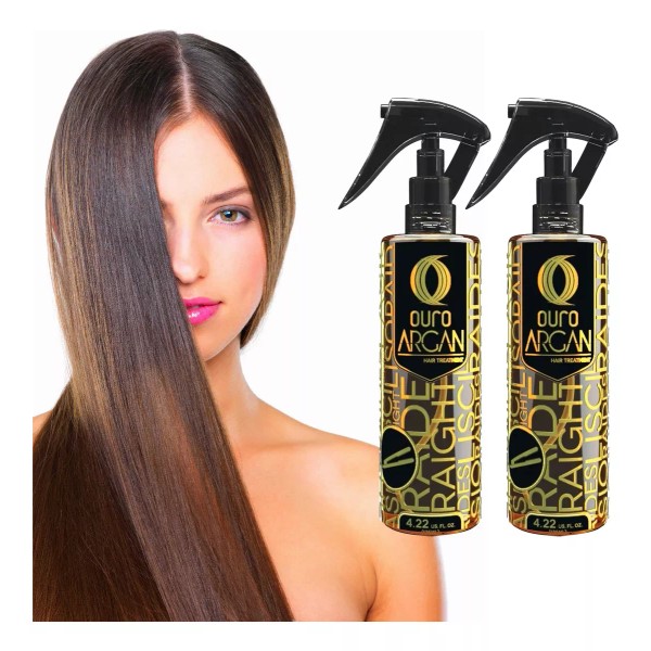 Ouro Termoprotector Argan Express Ouro® 125 Ml 2 Piezas