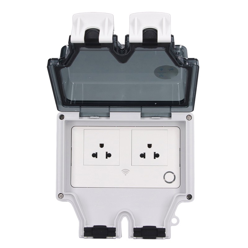 Outdoor Outlet WIFI IP66 Waterproof Socket With Timer for Patio