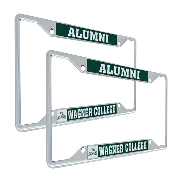 Desert Cactus Wagner College Car Accessories Metal License Plate Frame