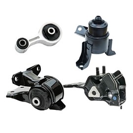 ONNURI Compatible with 2003-2008 Mazda 6 2.3L 2WD AUTO Motor & Trans Mount Set 4pcs : A6494, 3453RT, A6497, A4424 - K2068
