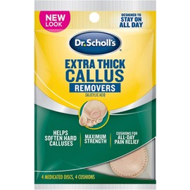 Dr. Scholl's Extra Thick Callus Removers 4 Cushions ea.