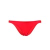 Seafolly Women's Shimmer Brazilian Bikini Bottom , Neon Red, 4
