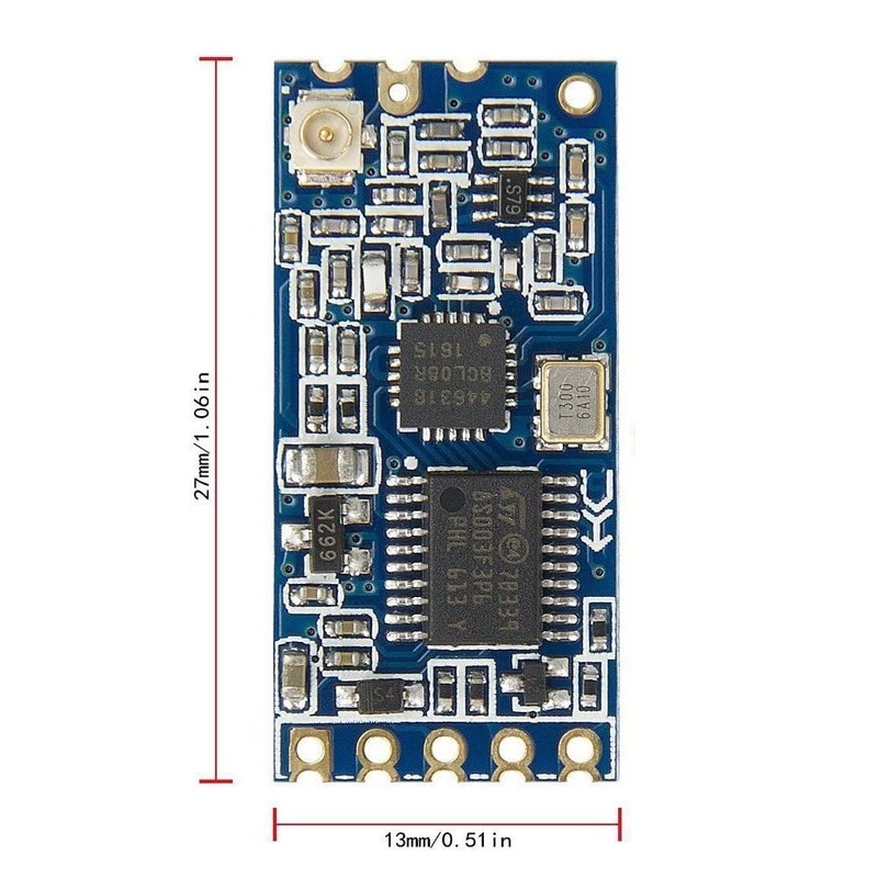 ARCELI HC-12 3.2-5.5V 433Mhz SI4438 Wireless Serial Connection Module 1000m