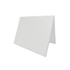 Blank White Half Fold 5 1/2" x 8 1/2" When Folded A9 Folded Invitation Cards 100 Pack - Super Smooth Finish