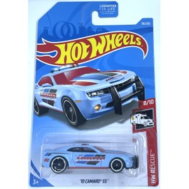 Hot Wheels - '10 Camaro SS - HW Rescue 8/10 [Blue/HWPD] #99/250