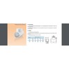 VENTS Diameter 125 mm T-piece adapter for round pipes, PVC