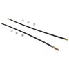 Chamixx 2PCS 22" Black Universal Snow Plow Blade Guide Markers
