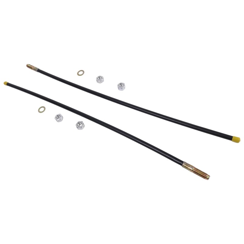 Chamixx 2PCS 22" Black Universal Snow Plow Blade Guide Markers