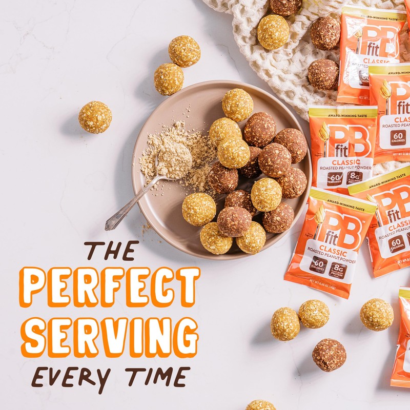 PBfit Classic Peanut Butter Powder Packets, Powdered Peanut Spread From