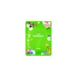 eyenlip Aloe Moisturizing Essence Mask 25ml x 10 Sheets Moisturizing Sheet Mask with Aloe Vera Leaf Extract Blended with Avocado Extract Korean Cosmetics Face Care Moisture Essence Mask x 10ea #Aloe