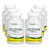 Nature's Plus Lecithin 1 200 mg 90 softgels, 90 tablets, 6 units / 네이쳐스플러스 레시틴 1 200 mg 90 소프트젤, 90정, 6개