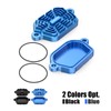 NICECNC Aluminium Finned Valve Covers Compatible with Suzuki DR650SE 1996-2024，DR650S