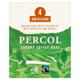 Percol Americano Ground Coffee Bags 10 x 8g