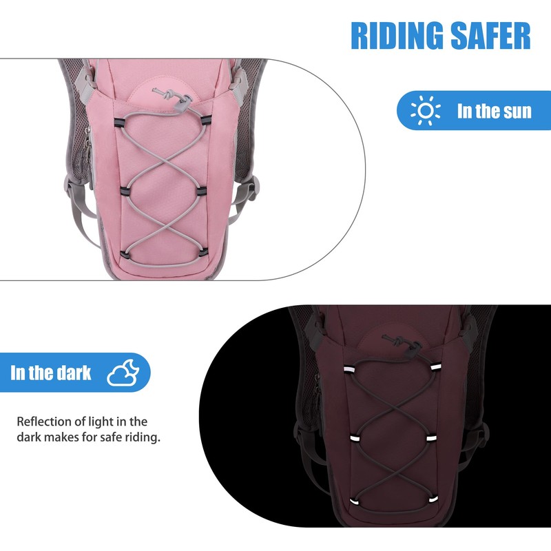 Zavothy Lightweight Hydration Backpack with 2L Water Bladder for Cycling