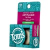 Tom's of Maine Natural Waxed Antiplaque Flat Floss, Spearmint, 32-Yards,