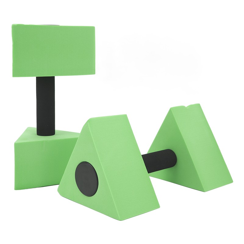 1 Pair Water Floating Dumbbell Triangle Chidren Swimming Teaching Aids
