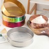 DASNTERED Flour Sieve, Sieve Fine Mesh Kitchen Home Stainless Steel
