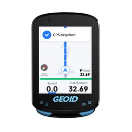 GEOID CC600 Color Screen Bike/Cycling Computer Wireless - Route Navigation with Re-Route Planing, WiFi & Bluetooth, Fast 5s GPS Positioning, Free Indoor Training