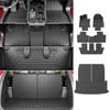 powoq 6&7 Seats Floor Mat Compatible with 2024-2025 Lexus TX350