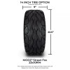 MODZ Street Fox 23x10-14 Radial Golf Cart Tire Bulk Discounts