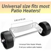 Patio Heater Wheels Patio Heater Universal Replacement Parts Stainless Steel