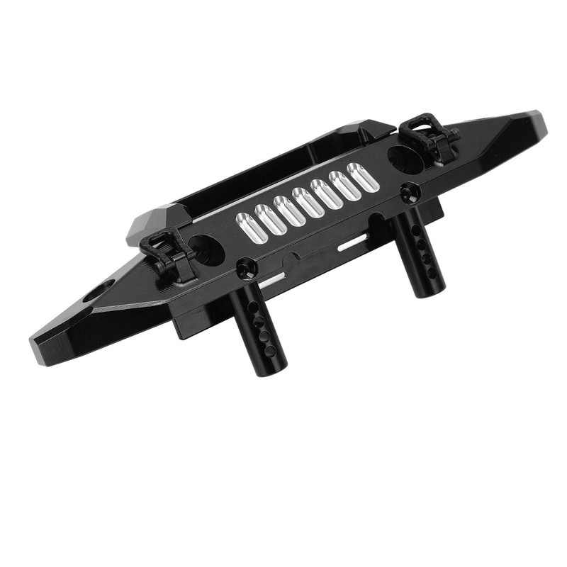 Front Bumper Aluminum Alloy RC Car Accessory with LED Light