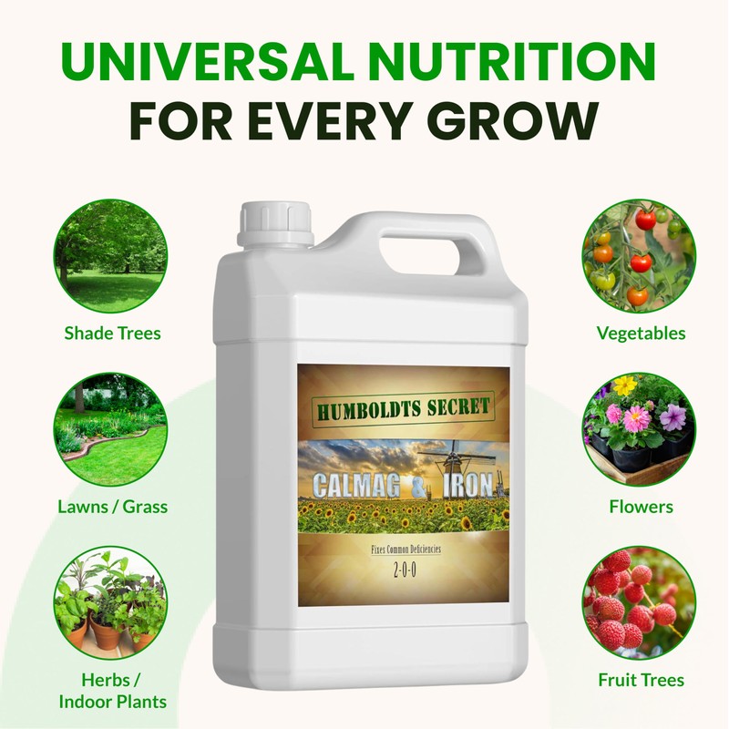 Humboldts Secret CalMag & Iron | Calcium, Magnesium & Chelated