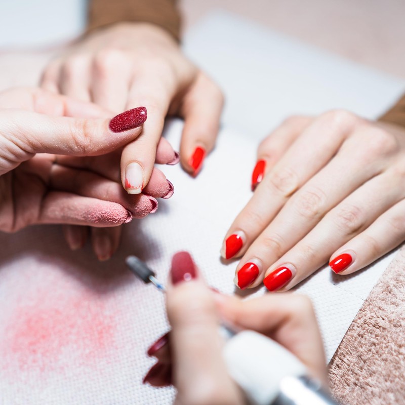 VOCOSTE Emery Nail Drill Bit Set for Acrylic Nail 2.35mm