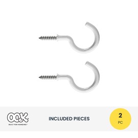 OOK 50357 Mug Hooks, 1-1/4"