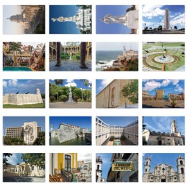 xtvinvm Havana Cuba South America Travel Postcards from Around the World Vintage Postcard Pack for Mailing Business Christmas Holiday Birthday Postcards with Mailing Side Set of 20