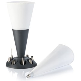 Plate-it 11 Piece Icing Bag Set with Holder