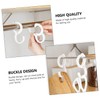 Ipetboom 4pcs Adjustable Clasp Hooks Practical Hangers for Kitchen and