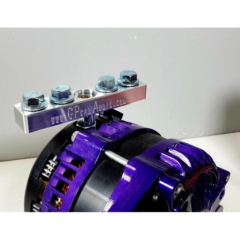 GP Audio 4 Spot Alternator Distribution Block 1/0 2/0 lug
