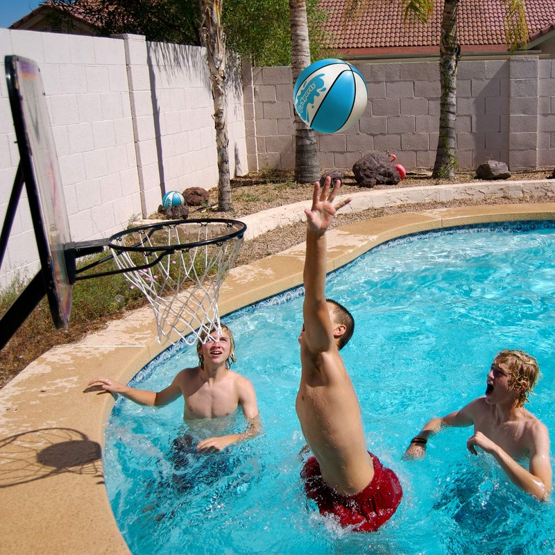 GoSports Water Basketballs 2 Pack - Choose Between Size 3