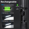 Work Light, 2500LM Ultra Bright, 5200mAh Rechargeable LED Work Lights,