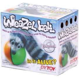 12 Pcs Wholesale Price Weazel Weasel Squirrel Ball Toy for Dog Cat Pets And Kids
