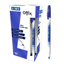 Linc Offix super smooth ballpoint pen 50 pk - Blue