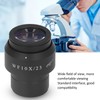 Stereo Microscope Lens High Eye Point Wide Angle Optical Glass