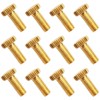Unxuey Guitar Tremolo Bridge Fine Tuner Screws M5 Threaded Fine