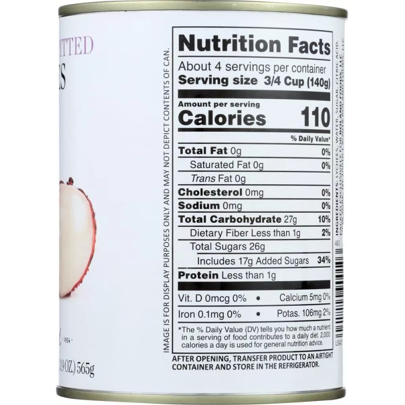 Roland Foods Pack of 3 Whole Lychees in Heavy Syrup