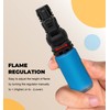 SAMNIU Pack of 4 Torch Lighter, Mini Jet Flame Butane