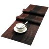 SHACOS Table Runners Woven Vinyl Table Mats 12x54 inch for