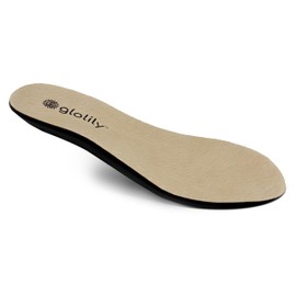 Glolily Insoles Women's Replacement Shoe Insoles - Leather, Size 9.5 M
