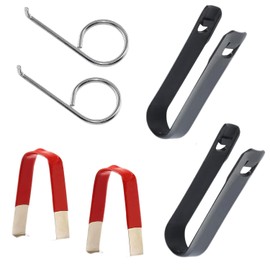 YURUIHKAO 6 PCS Wheel Bolt Cap Cover Remover Tool Set, Universal Tyre Nut Center Cover Cap Puller Tweezers Removal Tool, Durable Locking Wheel Nut Remover for Most Types Cars Wheels (Multicolor)