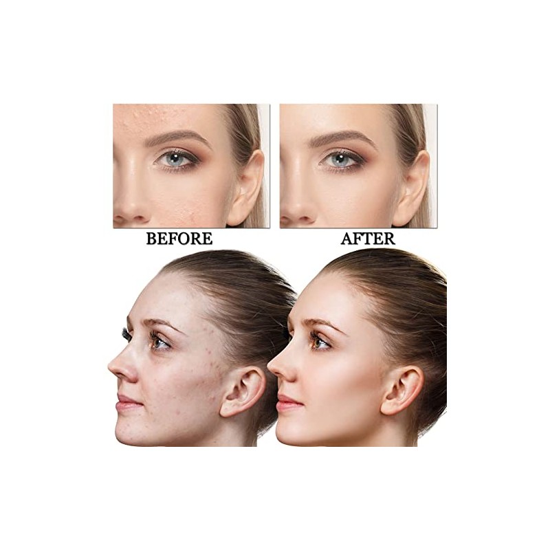Cahiuyoa Crema Cojín Forma Hongo Base Maquillaje Cobertura Total Larga