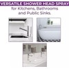 Portable Double Tap Sink Shower Head Hose, Shampoo Sprayer, 183