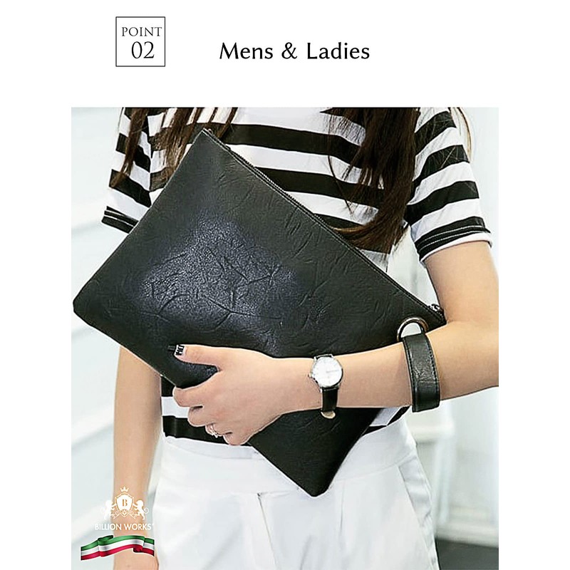 B EST 2006 BILLION WORKS Clutch Bag, Second Bag, Men's,