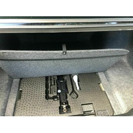 EACCESSORIES EA Trunk Organizer Cargo Net for Honda Accord 2013-2023 – Floor Style with 2 Ropes Cargo Net for Sedan - Premium Mesh Car Trunk Organizer Vehicle Carrier Storage – Compatible with Accord